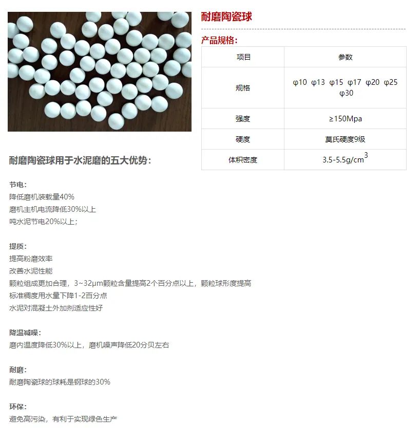 耐磨陶瓷球